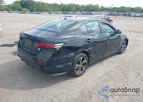 2020 Nissan Sentra Sv Xtronic Cvt z USA, uszkodzony, nr VIN 3N1AB8CVXLY205780